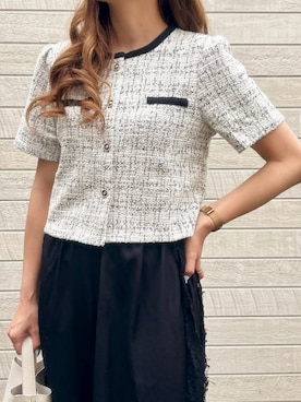 彩花さん（レディース・156cm）の春コーディネート
