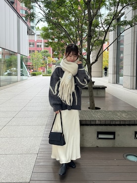 「raffime（ラフィミー）のアイテム」を使った、33haruharuさん（レディース・154cm）の秋コーディネート