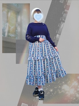 「YOSUKE（ヨースケ）のアイテム（シューズ）」を使った、🕯꒦꒷𝗠𝗢𝗠𝗢𝗞𝗔꒷꒦🦋さん（レディース・162cm）の春コーディネート