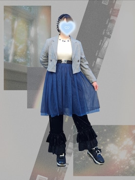 「kutir（クティール）のアイテム（パンツ）」を使った、🕯꒦꒷𝗠𝗢𝗠𝗢𝗞𝗔꒷꒦🦋さん（レディース・162cm）の春コーディネート