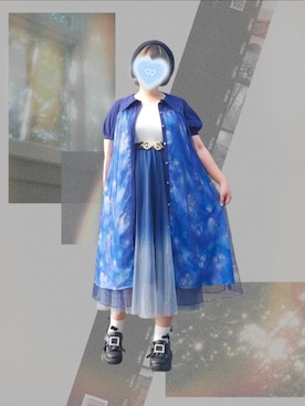 🕯꒦꒷𝗠𝗢𝗠𝗢𝗞𝗔꒷꒦🦋さん(レディース・162cm)の夏コーディネート