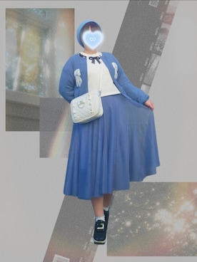 🕯꒦꒷𝗠𝗢𝗠𝗢𝗞𝗔꒷꒦🦋さん(レディース・162cm)の春コーディネート