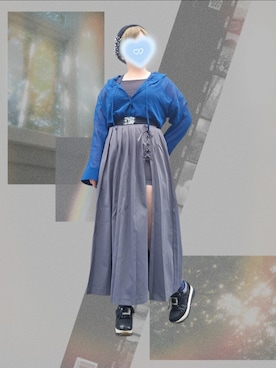 「YOSUKE（ヨースケ）のアイテム」を使った、🕯꒦꒷𝗠𝗢𝗠𝗢𝗞𝗔꒷꒦🦋さん（レディース・162cm）の春コーディネート