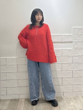 「LEPSIM」｜0715mmtさん（レディース・156cm）の冬コーディネート