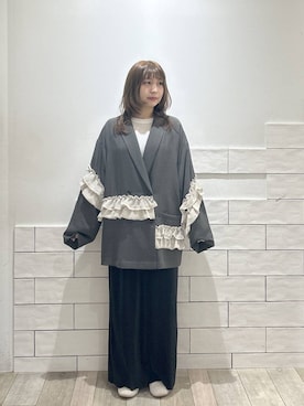 0715mmtさん(レディース・156cm)の冬コーディネート