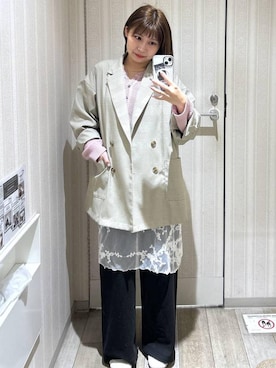 0715mmtさん（レディース・156cm）の春コーディネート