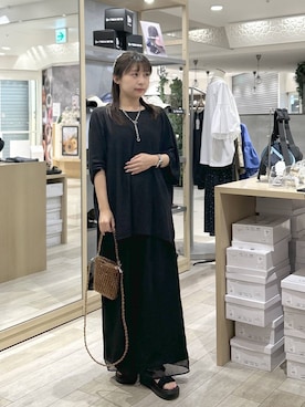 「tiny tiny（ティニーティニー）のアイテム」を使った、0715mmtさん（レディース・156cm）の春コーディネート
