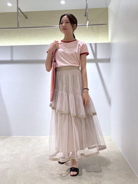 「大人フェミニン」｜momonbb36000さん（レディース・158cm）の夏コーディネート