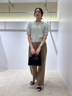 「NATURAL BEAUTY BASIC（ナチュラルビューティーベーシック）のアイテム」を使った、momonbb36000さん（レディース・158cm）の夏コーディネート