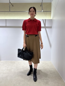 「NATURAL BEAUTY BASIC（ナチュラルビューティーベーシック）のアイテム」を使った、momonbb36000さん（レディース・158cm）の夏コーディネート