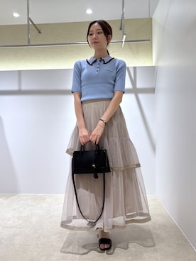 「大人フェミニン」｜momonbb36000さん（レディース・158cm）の夏コーディネート