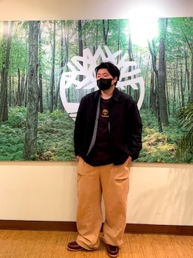 若さん（メンズ・172cm）の春コーディネート