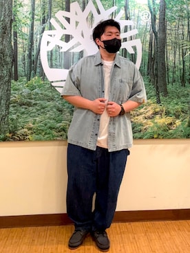 若さん(メンズ・172cm)の夏コーディネート