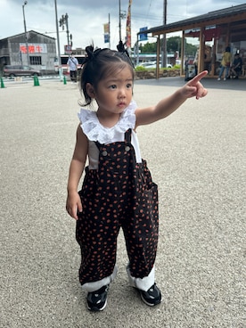 「ZARA KIDSのアイテム」を使った、ぴぃちゃん‪🔆‬さん（キッズ・80cm）の夏コーディネート
