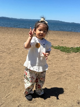 ぴぃちゃん🔆さん(キッズ・80cm)の夏コーディネート