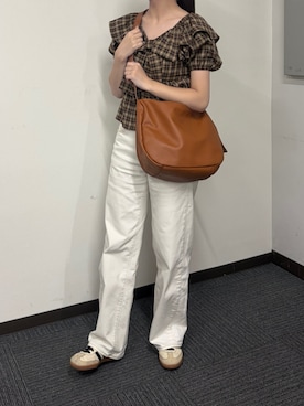 「ALTROSE（アルトローズ）のアイテム」を使った、amiさん（レディース・158cm）の秋コーディネート