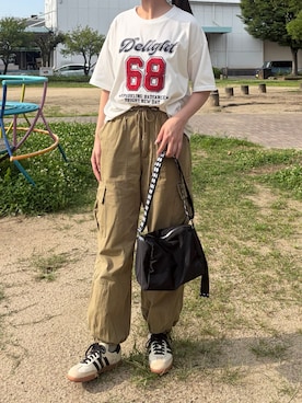 「ALTROSE（アルトローズ）のアイテム」を使った、amiさん（レディース・158cm）の夏コーディネート