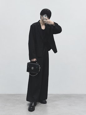 「ADRER（アドラー）のアイテム（バッグ）」を使った、Kai1020さん（メンズ・176cm）の秋コーディネート