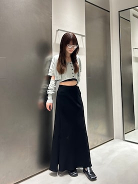 「CODE A（コードエー）のアイテム」を使った、chiyomi2さん（レディース・159cm）の夏コーディネート