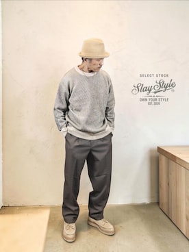 「Danner（ダナー）のアイテム（ブーツ）」を使った、slaystyleさん（メンズ・175cm）の秋コーディネート