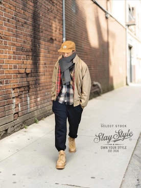 「Danner（ダナー）のアイテム」を使った、slaystyleさん（メンズ・175cm）の秋コーディネート