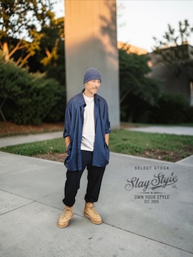 「Danner（ダナー）のアイテム」を使った、slaystyleさん（メンズ・175cm）の秋コーディネート