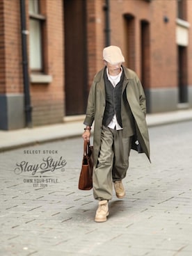 「Danner（ダナー）のアイテム」を使った、slaystyleさん（メンズ・175cm）の秋コーディネート