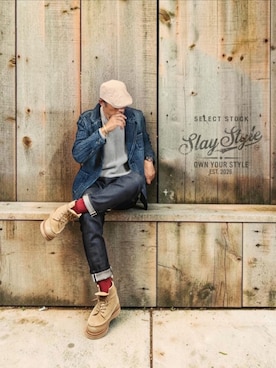 「Danner（ダナー）のアイテム」を使った、slaystyleさん（メンズ・175cm）の秋コーディネート