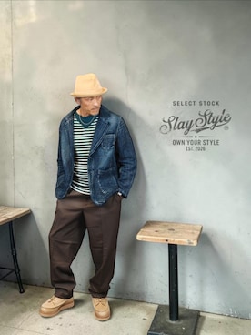 「Danner（ダナー）のアイテム」を使った、slaystyleさん（メンズ・175cm）の秋コーディネート