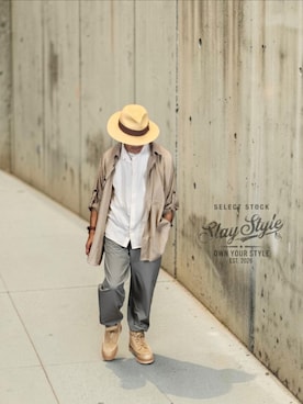 「Danner（ダナー）のアイテム」を使った、slaystyleさん（メンズ・175cm）の秋コーディネート