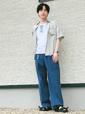 QOOさん(メンズ・167cm)の夏コーディネート