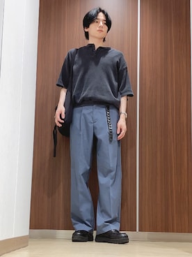 「VitaFelice（ヴィータフェリーチェ）のアイテム」を使った、QOOさん（メンズ・167cm）の夏コーディネート