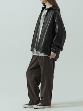 slickwearさん（レディース・174cm）の冬コーディネート