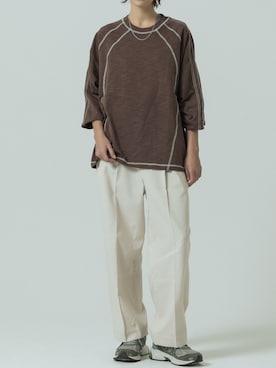 「SLICK（スリック）のアイテム」を使った、slickwearさん（レディース・176cm）の冬コーディネート