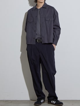 「SLICK（スリック）のアイテム」を使った、slickwearさん（メンズ・170cm）の冬コーディネート