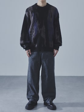 「SLICK（スリック）のアイテム」を使った、slickwearさん（メンズ・170cm）の秋コーディネート