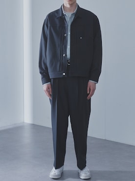 「SLICK（スリック）のアイテム」を使った、slickwearさん（メンズ・170cm）の冬コーディネート