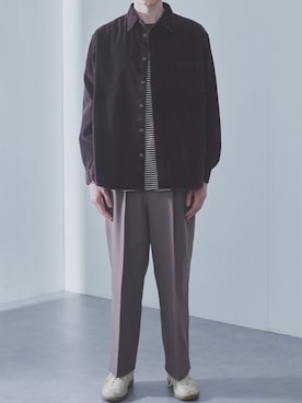 「GERMAN TRAINER（ジャーマントレーナー）のアイテム」を使った、slickwearさん（メンズ・170cm）の秋コーディネート