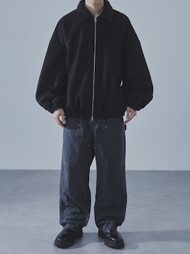 「SLICK（スリック）のアイテム」を使った、slickwearさん（メンズ・170cm）の冬コーディネート