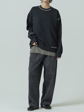 「SLICK（スリック）のアイテム」を使った、slickwearさん（レディース・176cm）の冬コーディネート