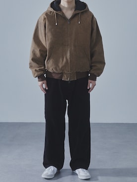 「GERMAN TRAINER（ジャーマントレーナー）のアイテム」を使った、slickwearさん（メンズ・170cm）の秋コーディネート