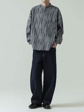 「SLICK（スリック）のアイテム」を使った、slickwearさん（メンズ・186cm）の冬コーディネート