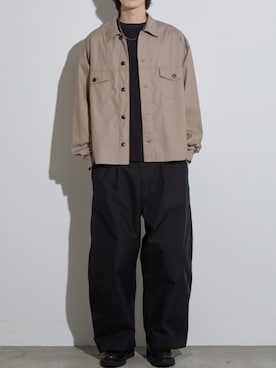 「SLICK（スリック）のアイテム」を使った、slickwearさん（メンズ・170cm）の冬コーディネート