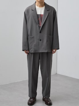 「SLICK（スリック）のアイテム」を使った、slickwearさん（メンズ・170cm）の冬コーディネート