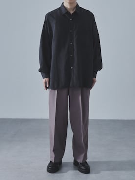 「SLICK（スリック）のアイテム」を使った、slickwearさん（メンズ・176cm）の冬コーディネート