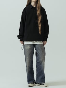 「SLICK（スリック）のアイテム」を使った、slickwearさん（レディース・174cm）の冬コーディネート