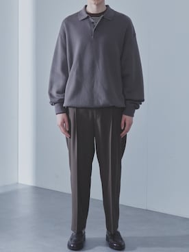 「SLICK（スリック）のアイテム」を使った、slickwearさん（メンズ・170cm）の秋コーディネート