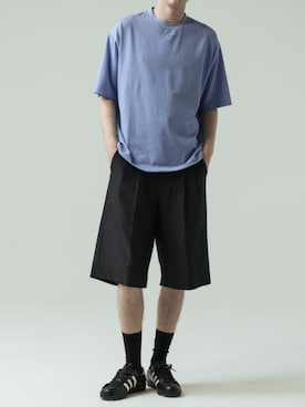 「adidas（アディダス）のジャバー ロー シューズ / アディダスオリジナルス adidas Originals（スニーカー、ブラック系）」を使った、slickwearさん（レディース・176cm）の春コーディネート