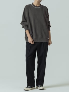 「SLICK（スリック）のアイテム」を使った、slickwearさん（レディース・176cm）の冬コーディネート