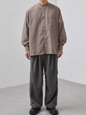 「SLICK（スリック）のアイテム」を使った、slickwearさん（メンズ・170cm）の冬コーディネート